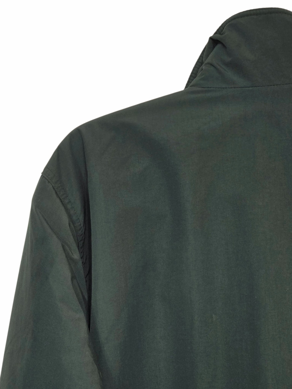 L.L.Bean Vintage 90s Warm-Up Jacket Men’s S Fleece Lined Green Bomber - Picture 12 of 16